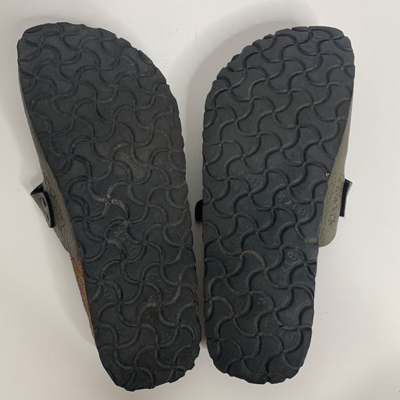 Birkenstock Birkis Maria Olive Green Mary Jane Clogs size 38 - Picture 8 of 8
